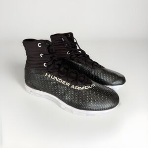 Under Armour Mens Highlight Fran RM 2.0 Football Cleats US 8.5 Black White
